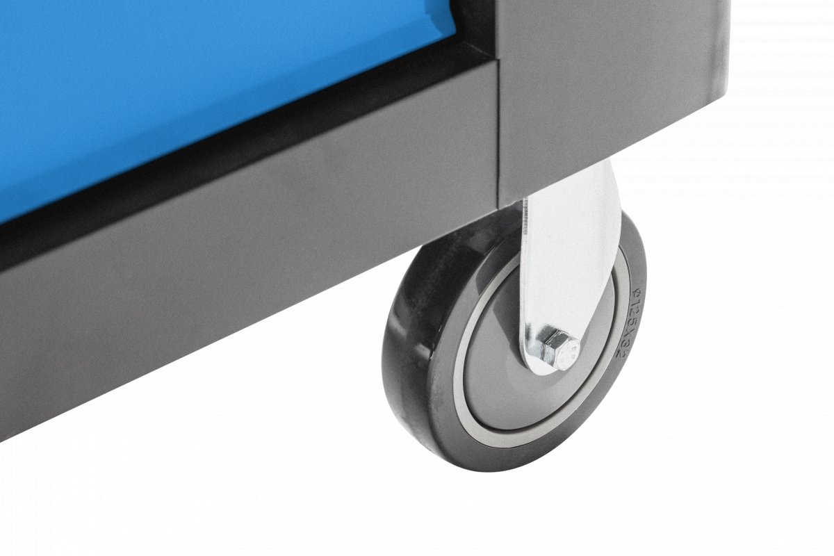 Тележка инструментальная 7 ящиков, боковое отделение