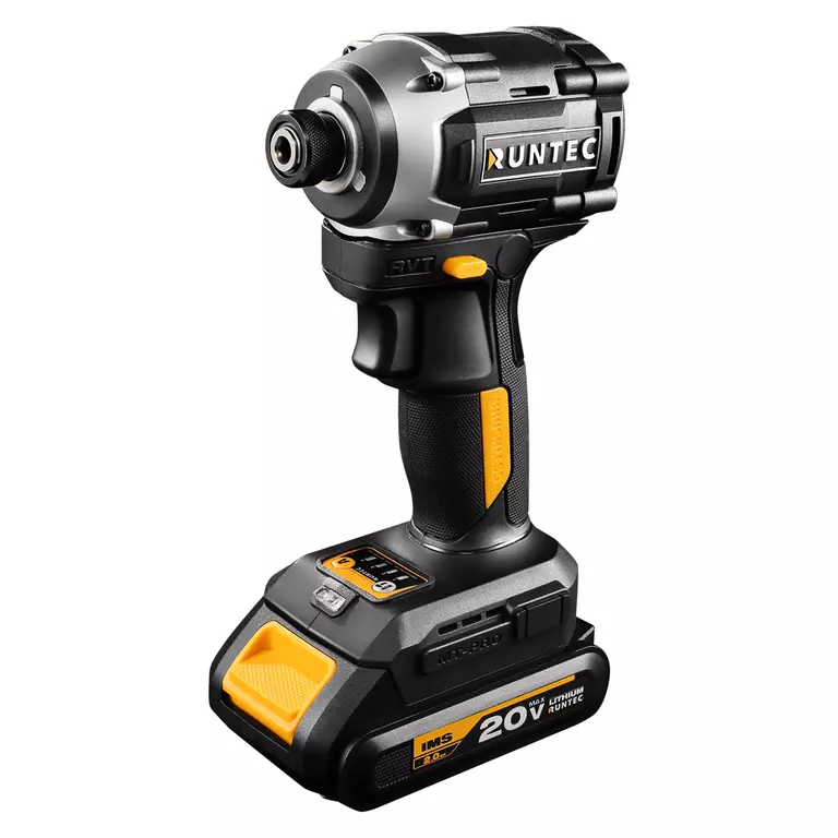 Винтоверт ударный аккумуляторный PRO 1/4", 20В, 2*2Ач, 230Нм