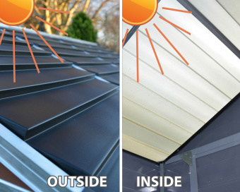 Сарай Palram – Canopia SkyLight 6x8 коричневый