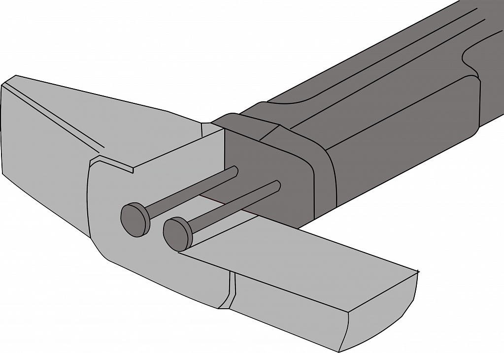молоток garwin monolith, обрезиненная рукоятка, 300 г