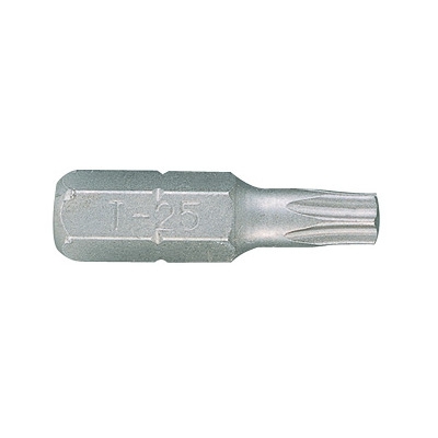 Вставка (бита) торцевая 1/4;, TORX, T20, L = 25, с отверстием KING TONY 102520U