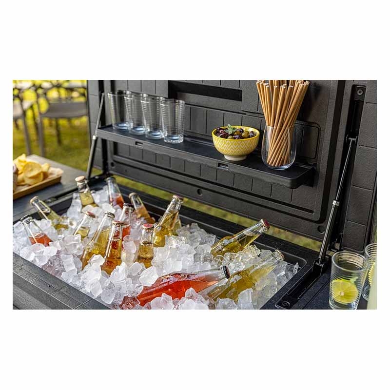 Холодильник для патио и тележка для напитков PATIO COOLER AND BEVERAGE CART 17210407