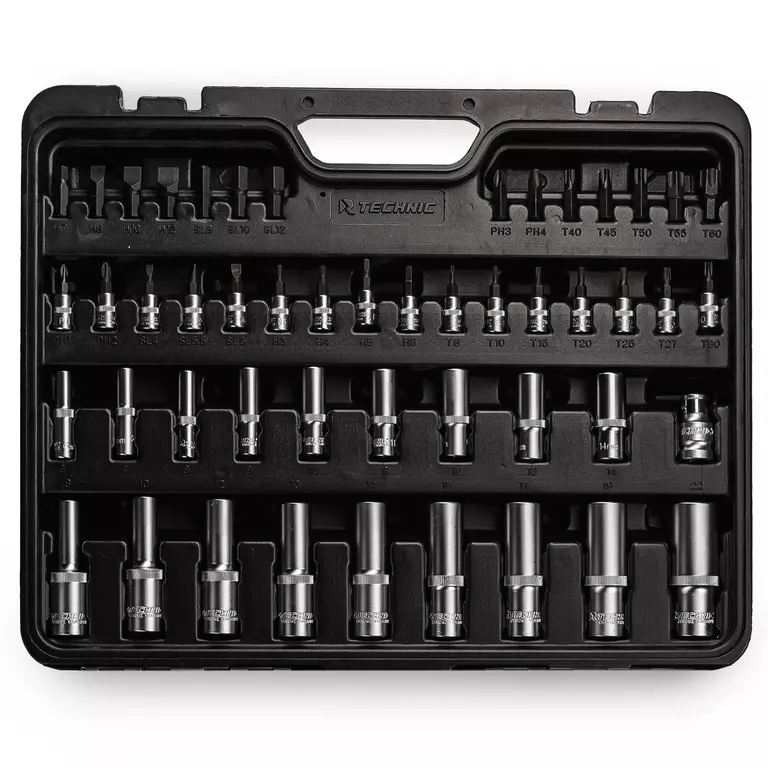 Набор ручных инструментов TECHNIC 108 предметов 1/2", 1/4"