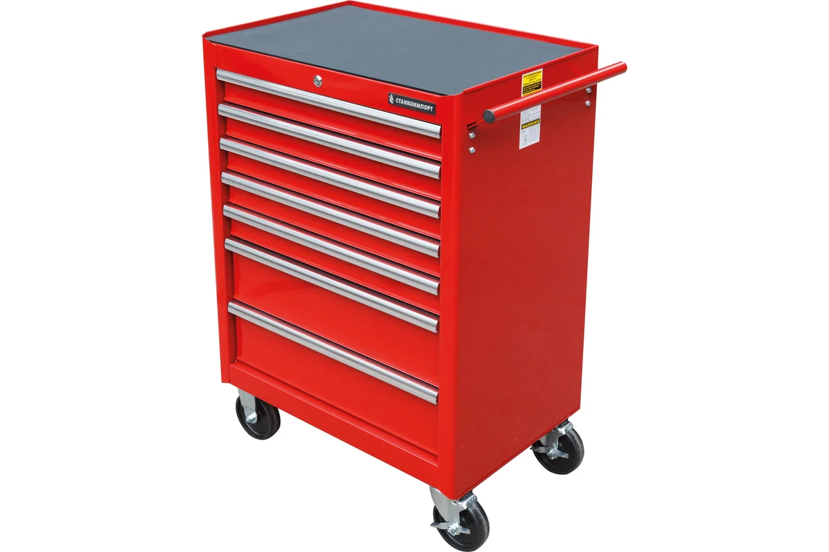 Тележка инструментальная с 7 ящиками