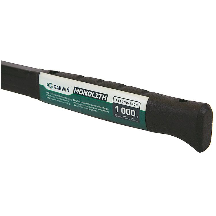 молоток garwin monolith, обрезиненная рукоятка, 1000 г