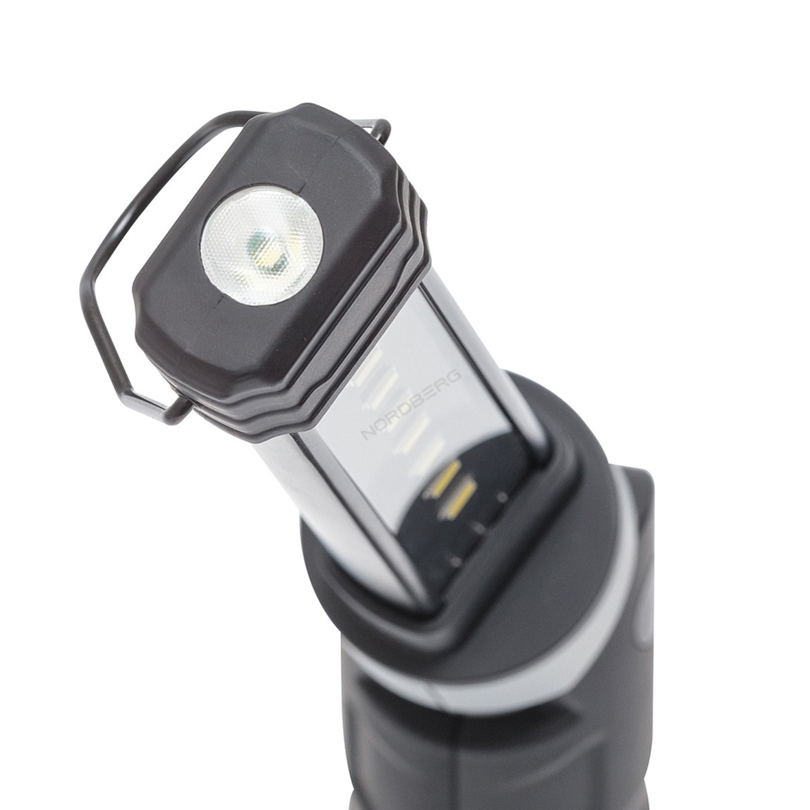 Лампа светодиодная 8+1, складная, аккумуляторная