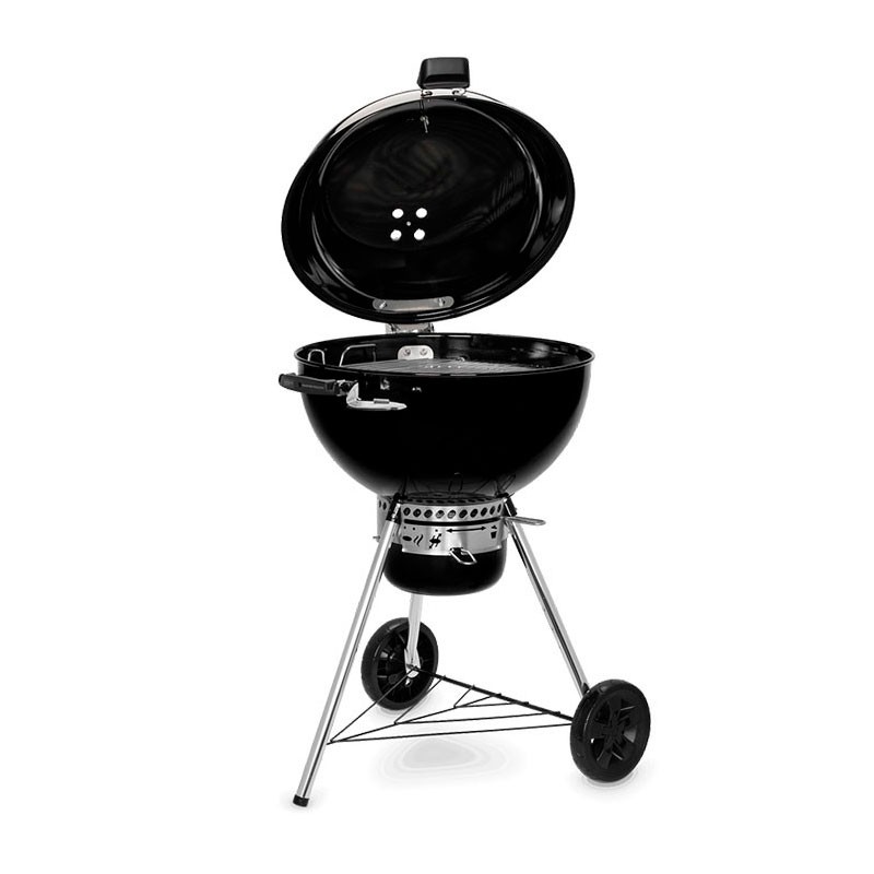 Гриль угольный Master-Touch Premium 57 см, черный