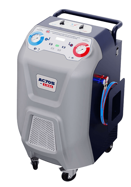 Установка полуавтомат для замены хладагента в автомобильных кондиционерах