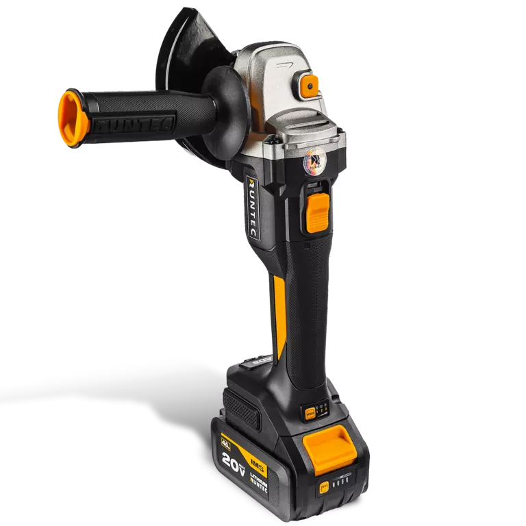 Шлифмашина угловая аккумуляторная PRO 125 мм, 20В, 2*4Ач, 900Вт