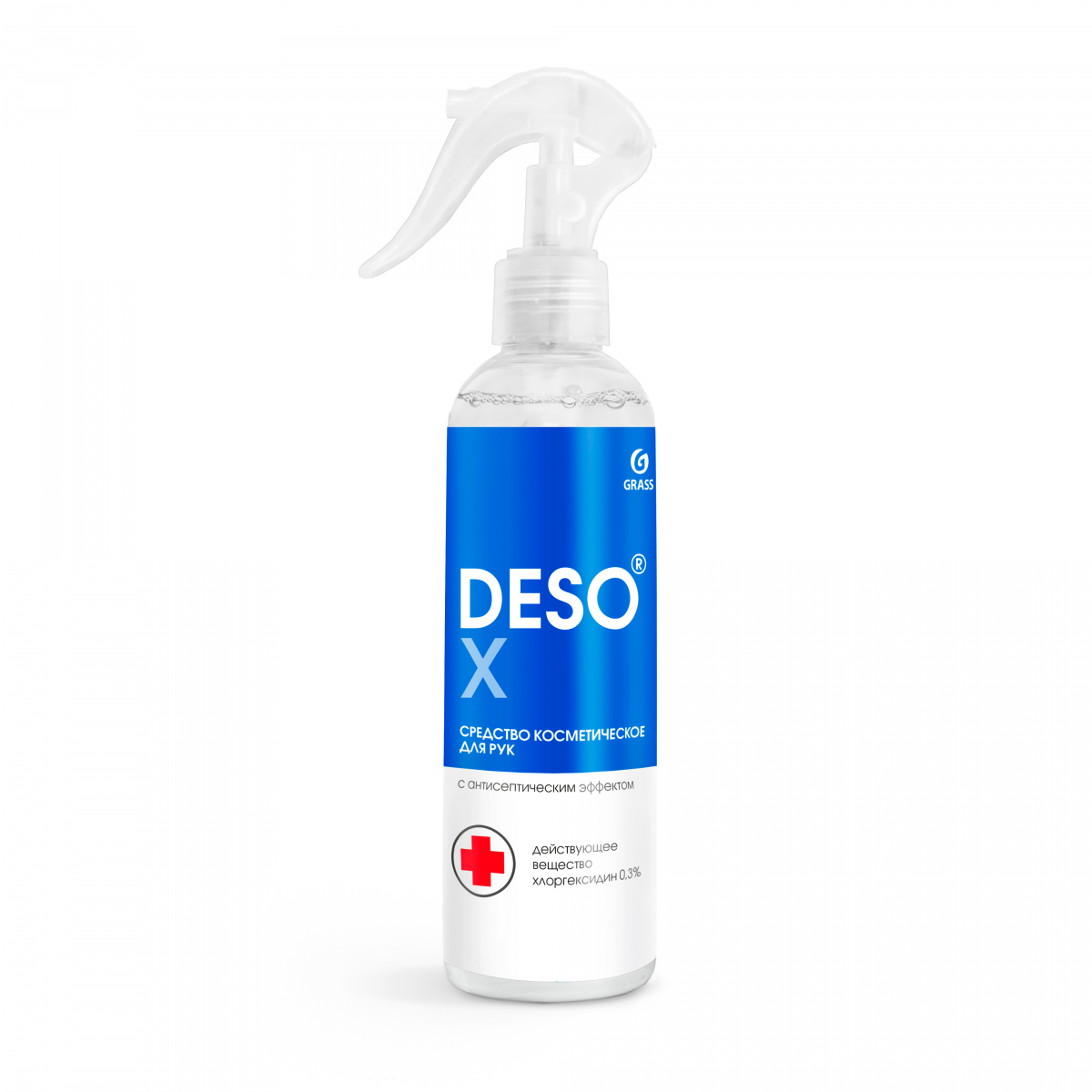 Средство косметическое для рук с антисептическим эффектом «Deso X», 250мл 