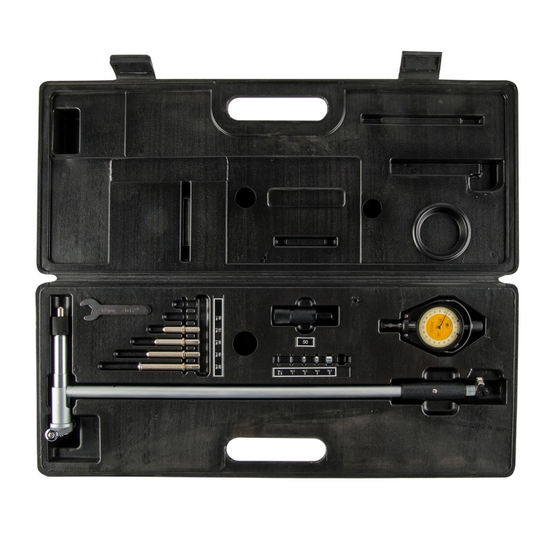 Нутромер индикаторный в наборе 0,001 мм, 160–250 мм, 400 мм