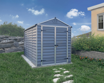 Сарай Palram – Canopia SkyLight 6x8 серый
