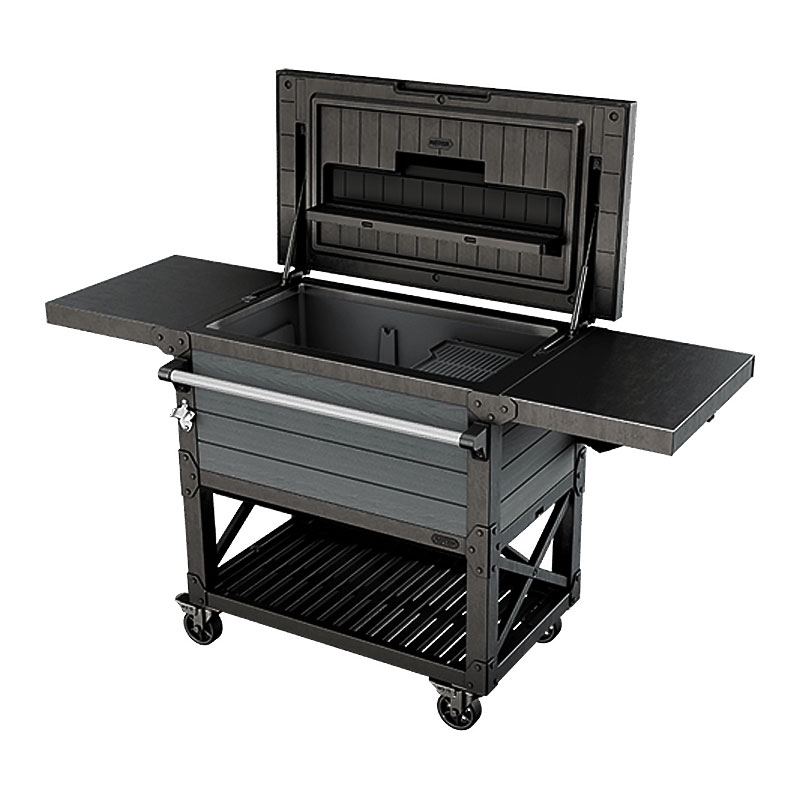 Холодильник для патио и тележка для напитков PATIO COOLER AND BEVERAGE CART 17210407