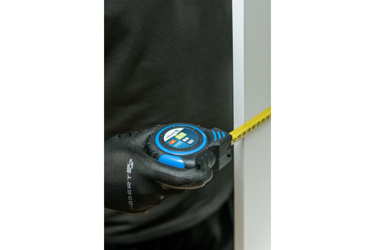 Рулетка 8м 25мм автостоп nylon нейлон с магнитом