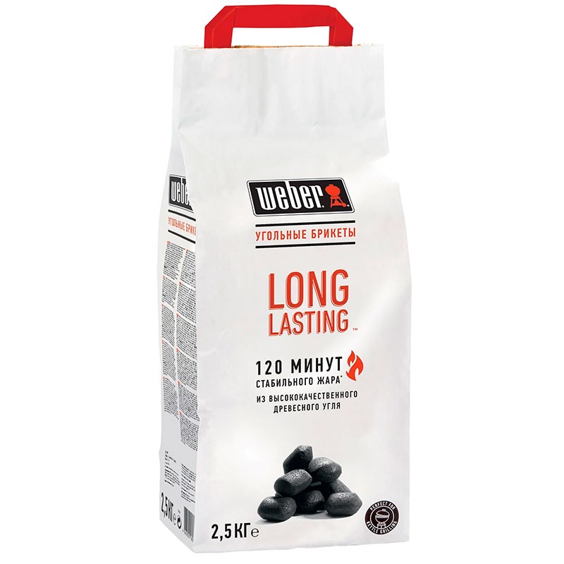 Угольные брикеты Long Lasting, 2,5 кг.