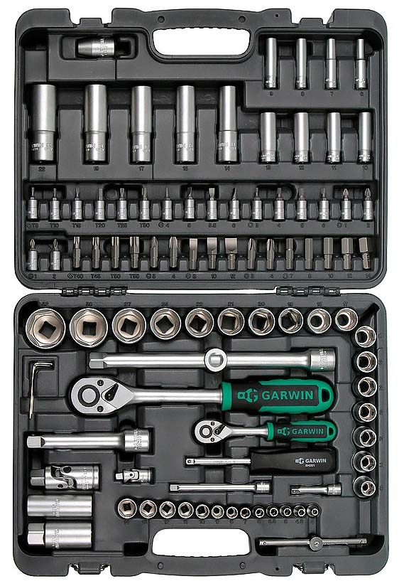 Набор ручных инструментов, 94 предмета