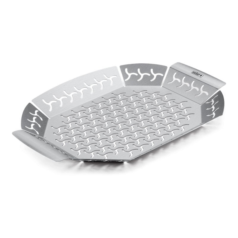 Перфорированный противень для гриля, овальный, большой