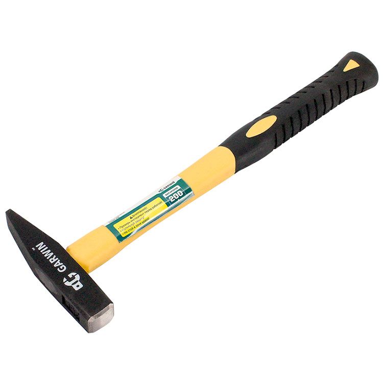 молоток слесарный с фибергласовой рукояткой, 200 г