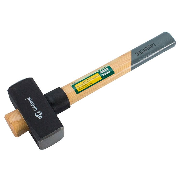 Кувалда Garwin INDUSTRIAL с обратной рукояткой из дерева гикори, 2000 г