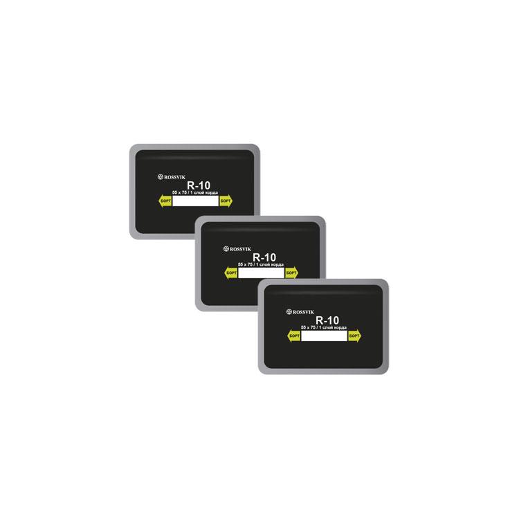 Пластырь кордовый радиальный R-10 55*75 мм. 1 сл. 20 шт/упаковка