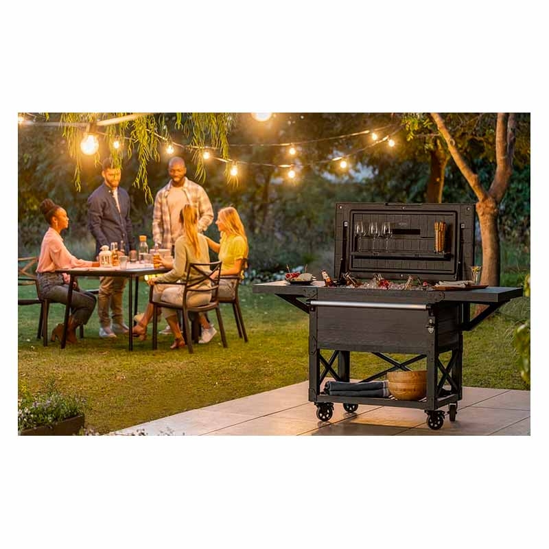 Холодильник для патио и тележка для напитков PATIO COOLER AND BEVERAGE CART 17210407
