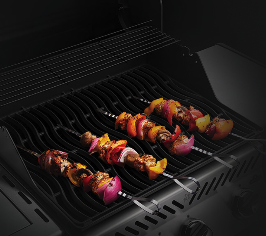 Набор из 8 шампуров (нержавеющая сталь)