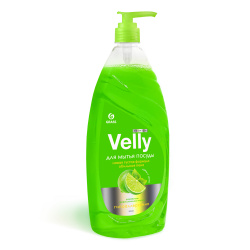 velly premium средство для мытья посуды лайм и мята 1000 мл grass