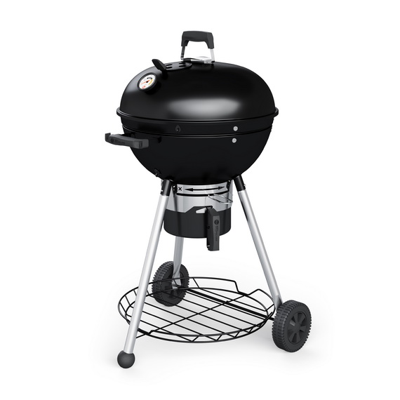 Гриль угольный Teriberka 57 Slow 'N Sear Jet Black Classic