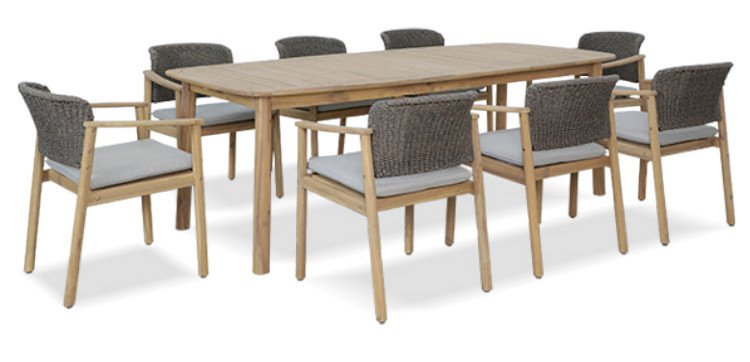 Комплект деревянной мебели Freeport 8 персон