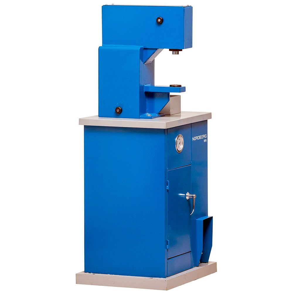 Пневматический станок для клепки тормозных колодок