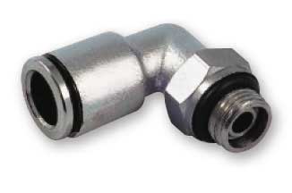 Уголок цанговый вращ, с уплотнителем