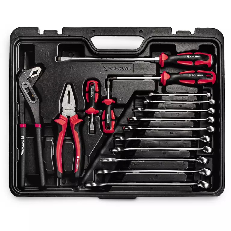 Набор ручных инструментов TECHNIC 72 предмета 1/2", 1/4"