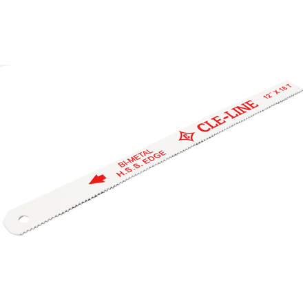 Полотно по металлу биметаллическое 300x13x0,65 мм, HSS-Co8, 18 TPI