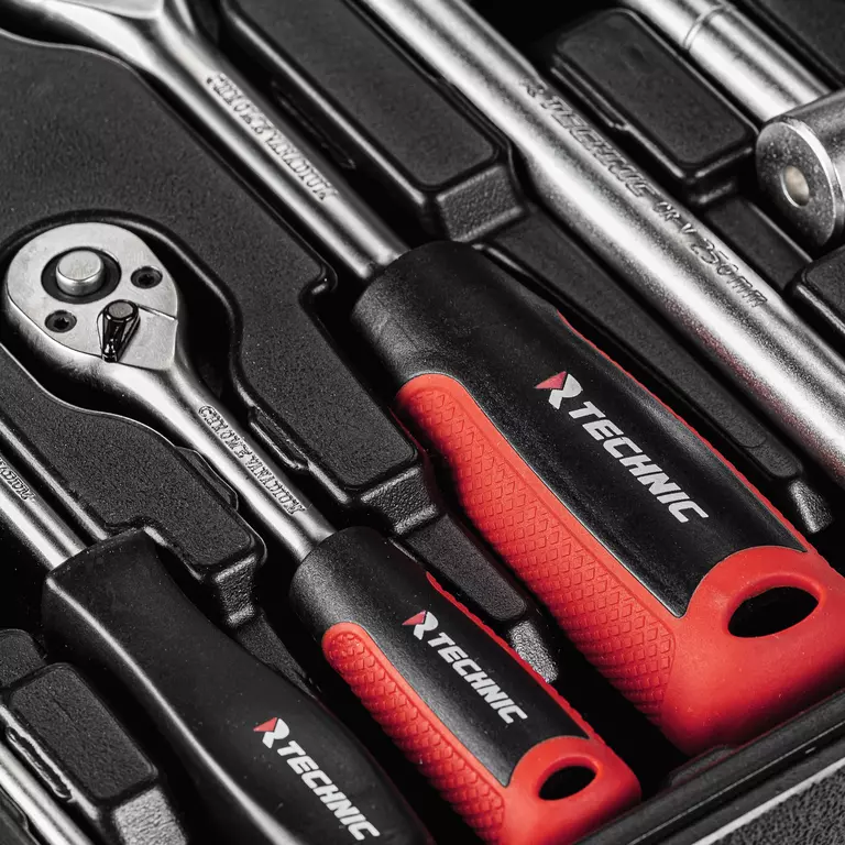 Набор ручных инструментов TECHNIC 94 предметов 1/2", 1/4"