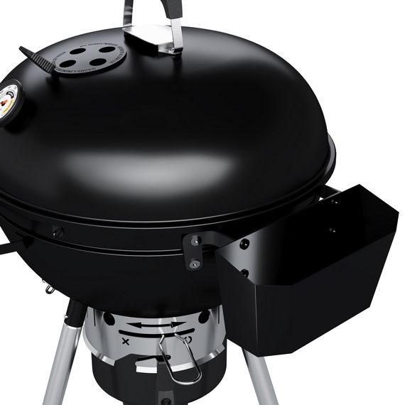 Гриль угольный Teriberka 57 Slow 'N Sear Jet Black Classic