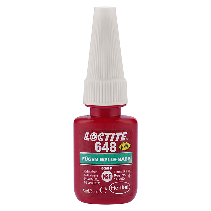 Loctite 648 5мл Высокой прочности, высокотемп.