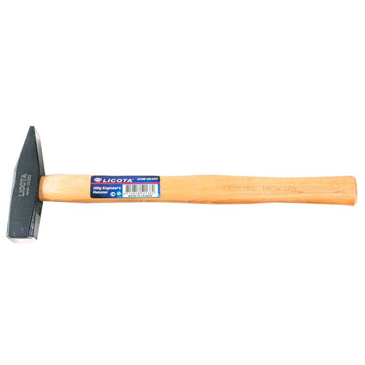 молоток с ручкой из дерева гикори 600 г