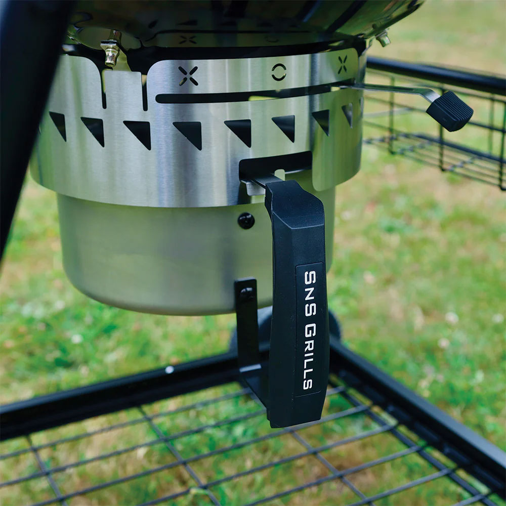 Угольный гриль SnS Master Kettle, 57 см, черный