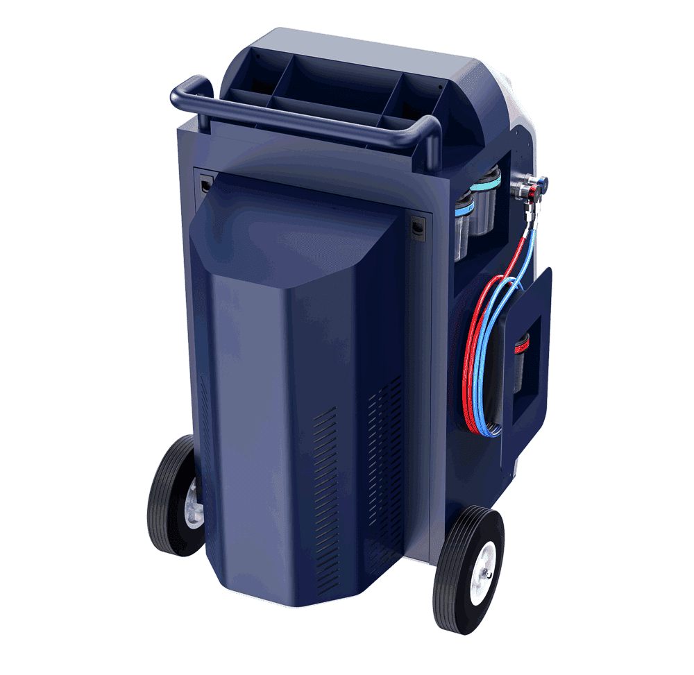 Установка автомат для заправки кондиционеров автобусов и грузовых автомобилей