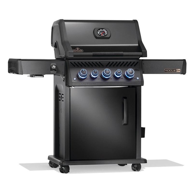 Газовый гриль Napoleon Rogue PRO-S 425 ФАНТОМ черный (с ИК горелкой 3/3)