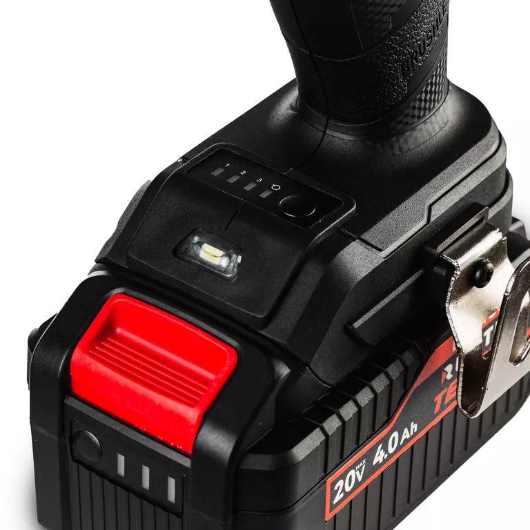 Гайковерт ударный аккумуляторный TECHNIC 1/2", 20В, 2*4Ач, 300Нм