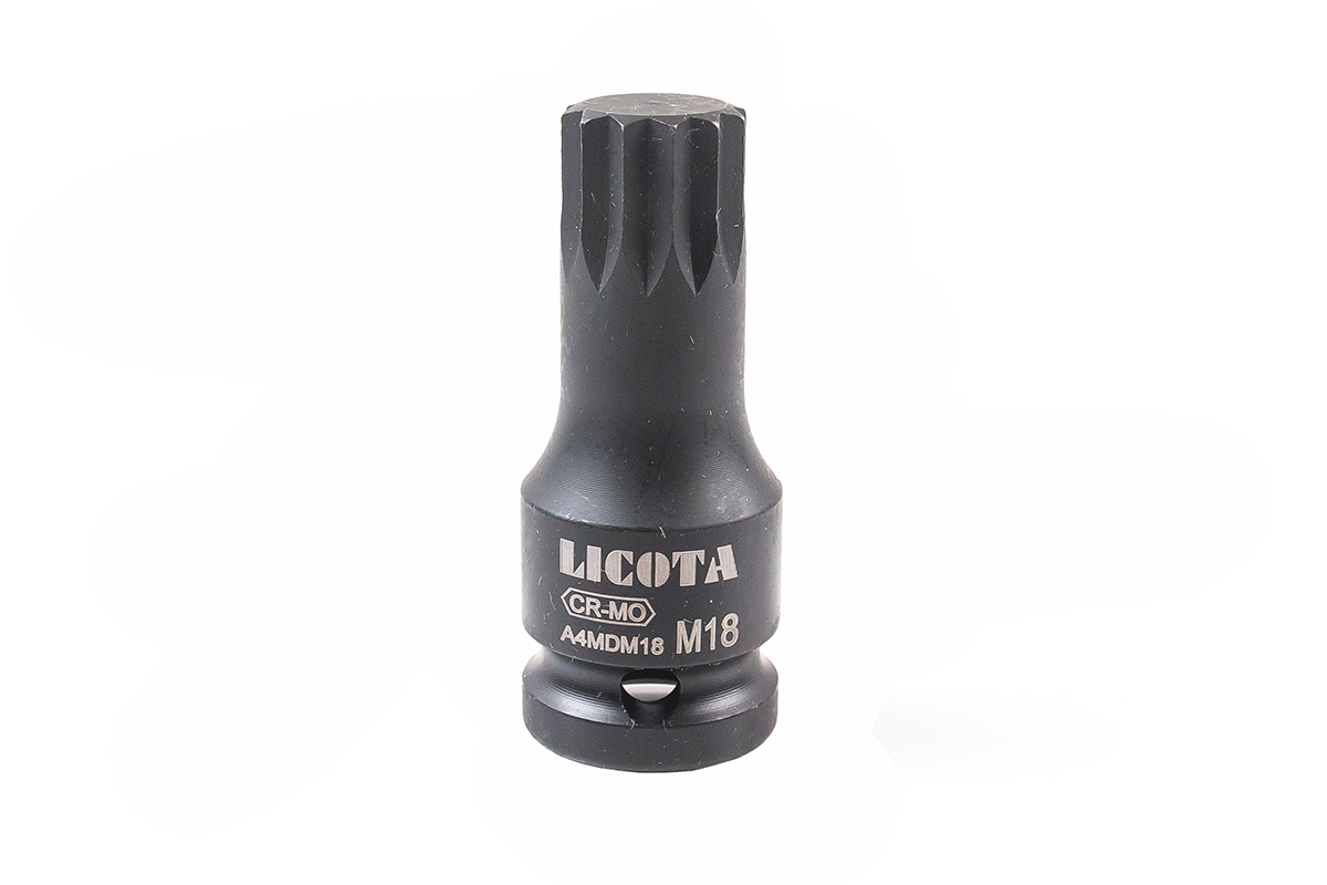 Головка с вставкой M18 для болта задней ступицы VAG