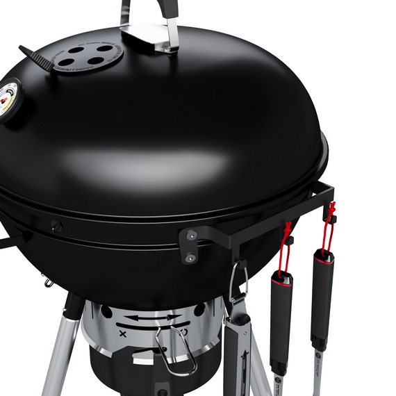 Гриль угольный Teriberka 57 Slow 'N Sear Jet Black Classic