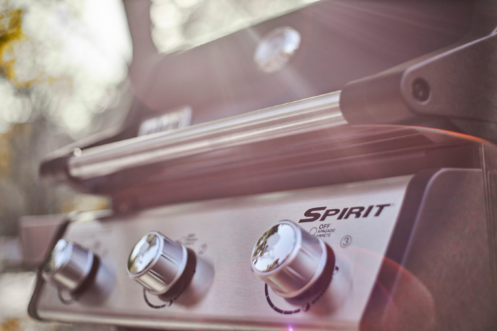 Газовый гриль Weber Spirit E-325 GBS черный