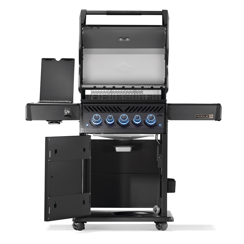 Газовый гриль Napoleon Rogue PRO-S 425 ФАНТОМ черный (с ИК горелкой 3/3)