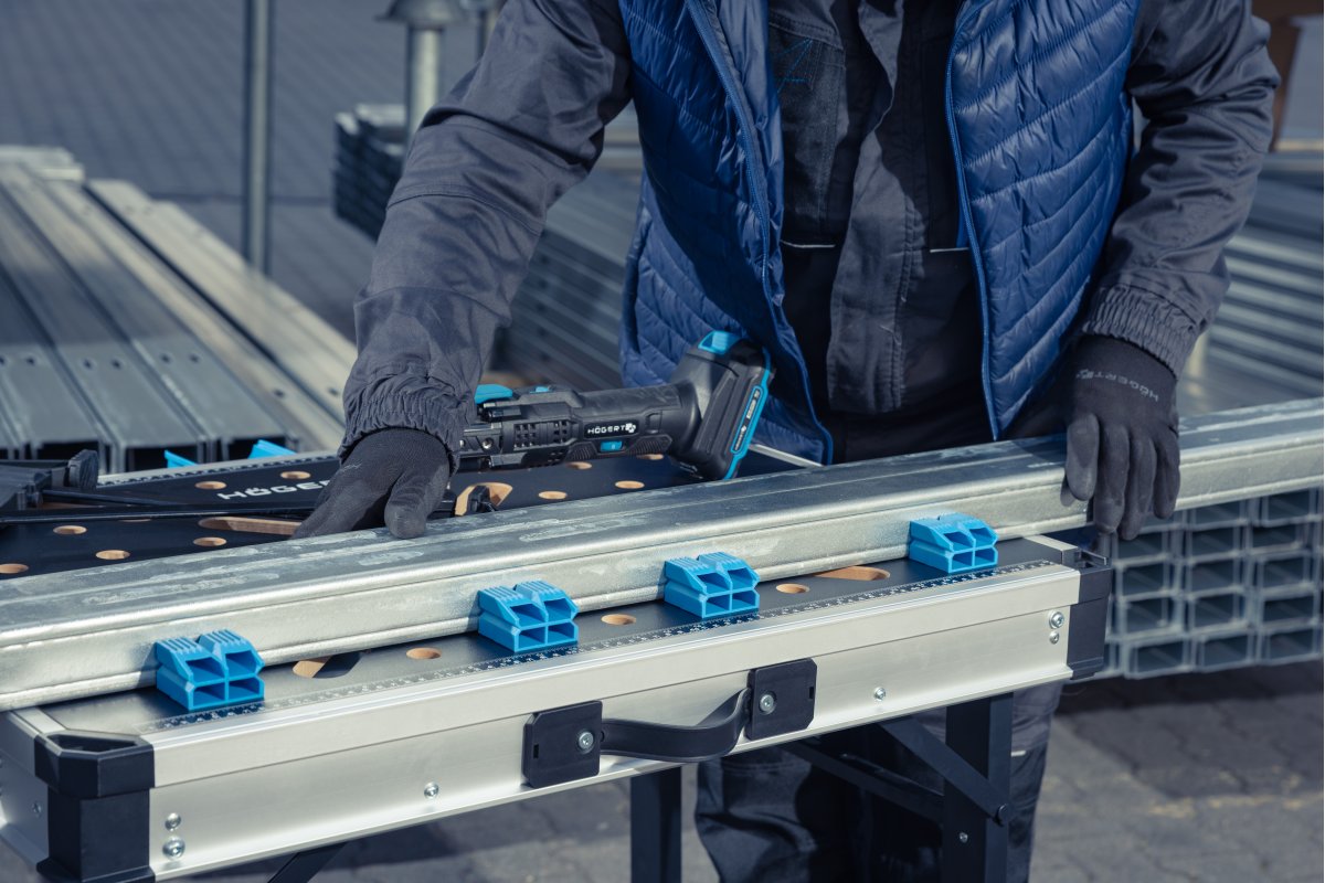 Верстак складной столярный 845 x 598 x 735-885 мм