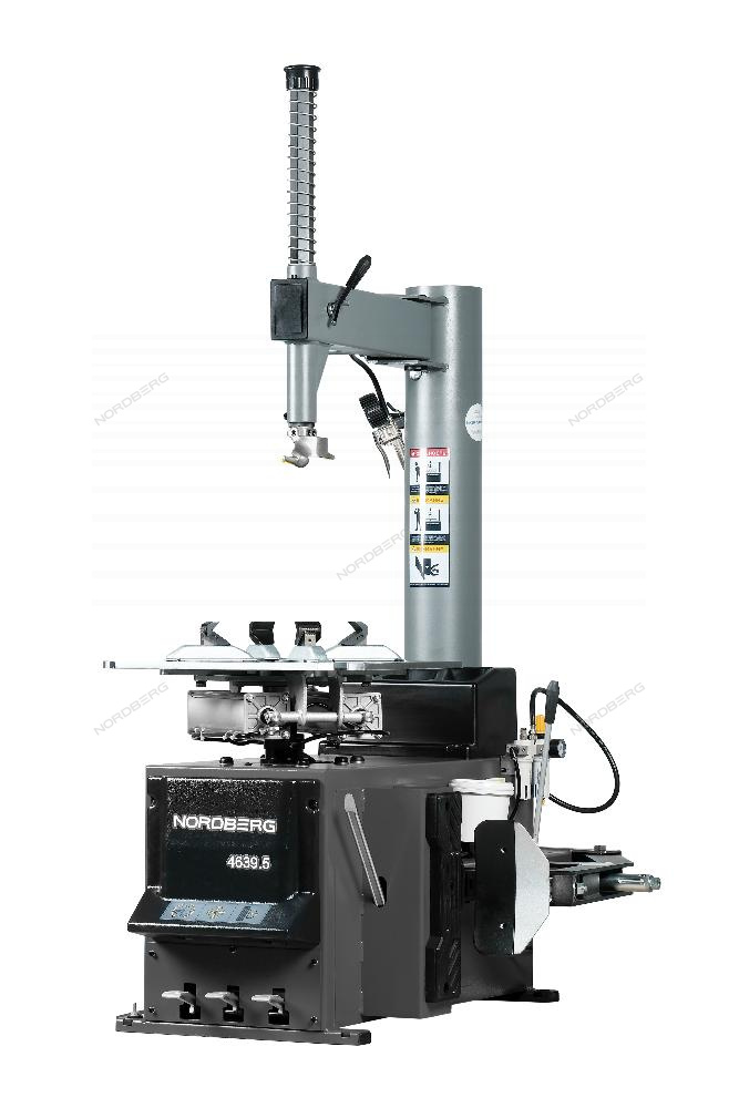 Станок шиномонтажный 380V п/автомат, 2х скоростн, зажимы 13-26", усил отжим, серый