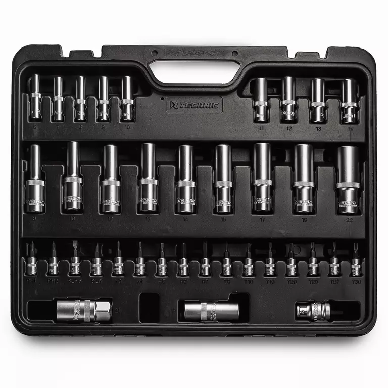 Набор ручных инструментов TECHNIC 94 предметов 1/2", 1/4"