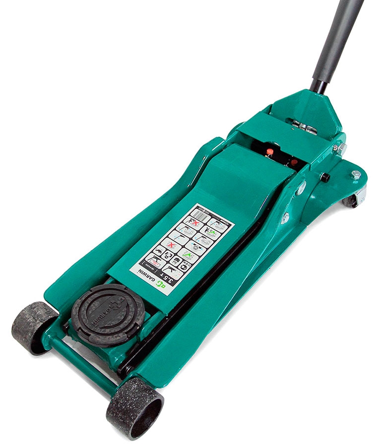 Домкрат подкатной шиномонтажный низкого подхвата 3.5 т, 95-552 мм