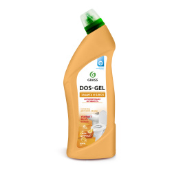 Универсальный чистящий гель "DOS GEL" Сила цитрусов (флакон 1000 мл)